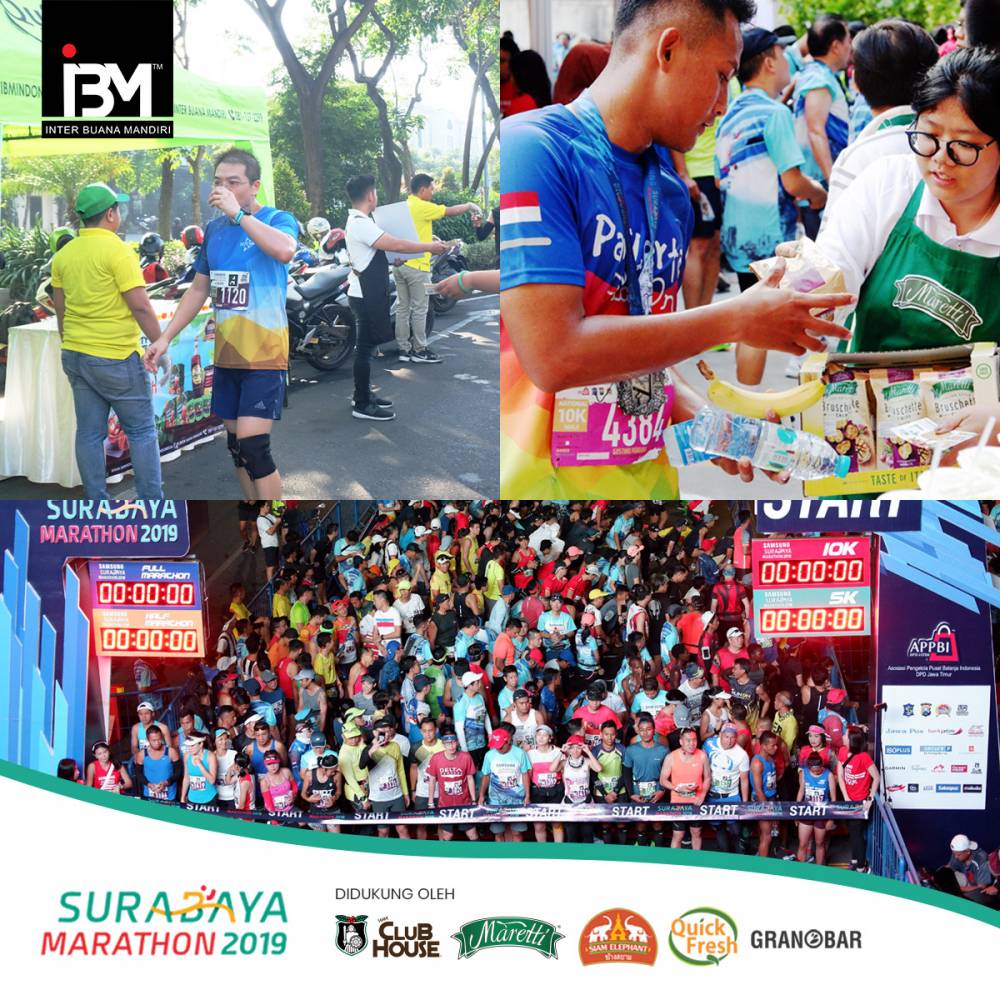 Berlari Bersama PT. Inter Buana Mandiri di Surabaya Marathon 2019 Inter Buana Mandiri