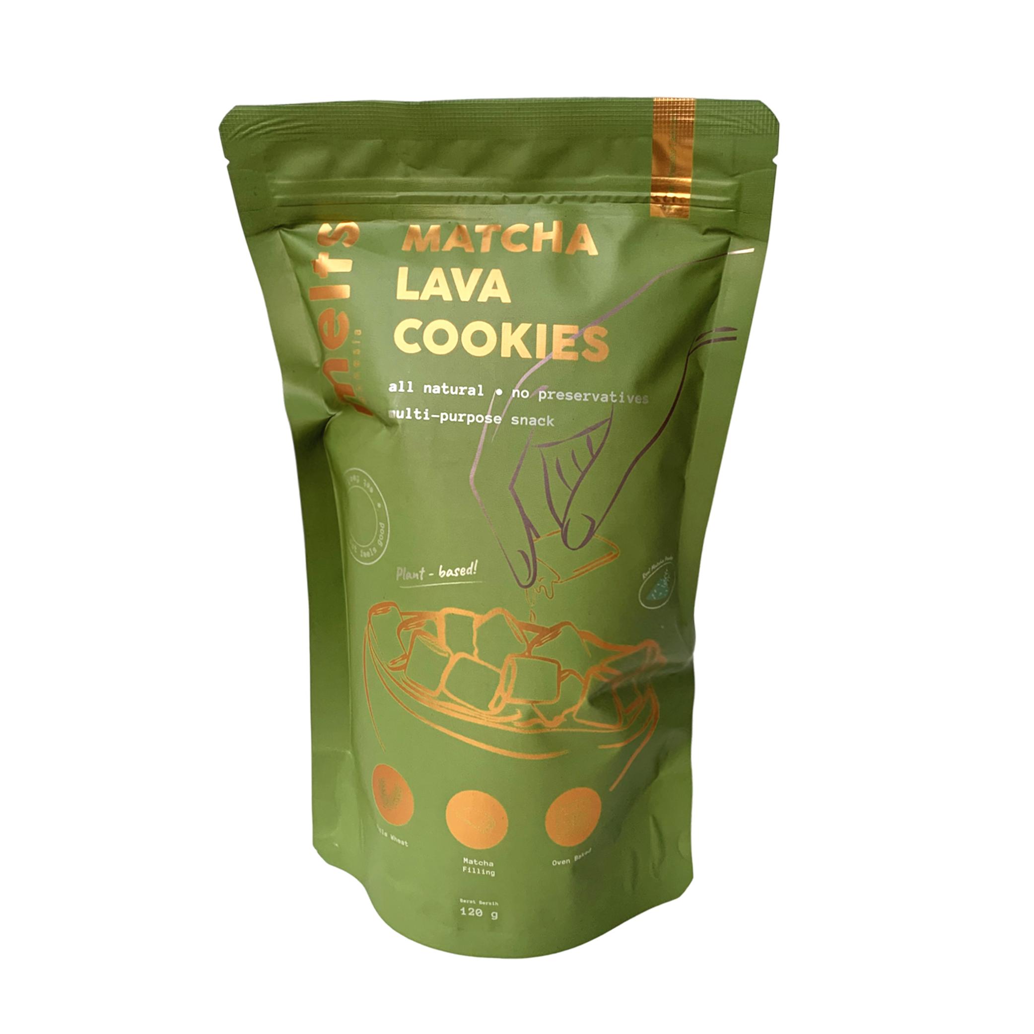 Melts Matcha Lava Cookies Inter Buana Mandiri