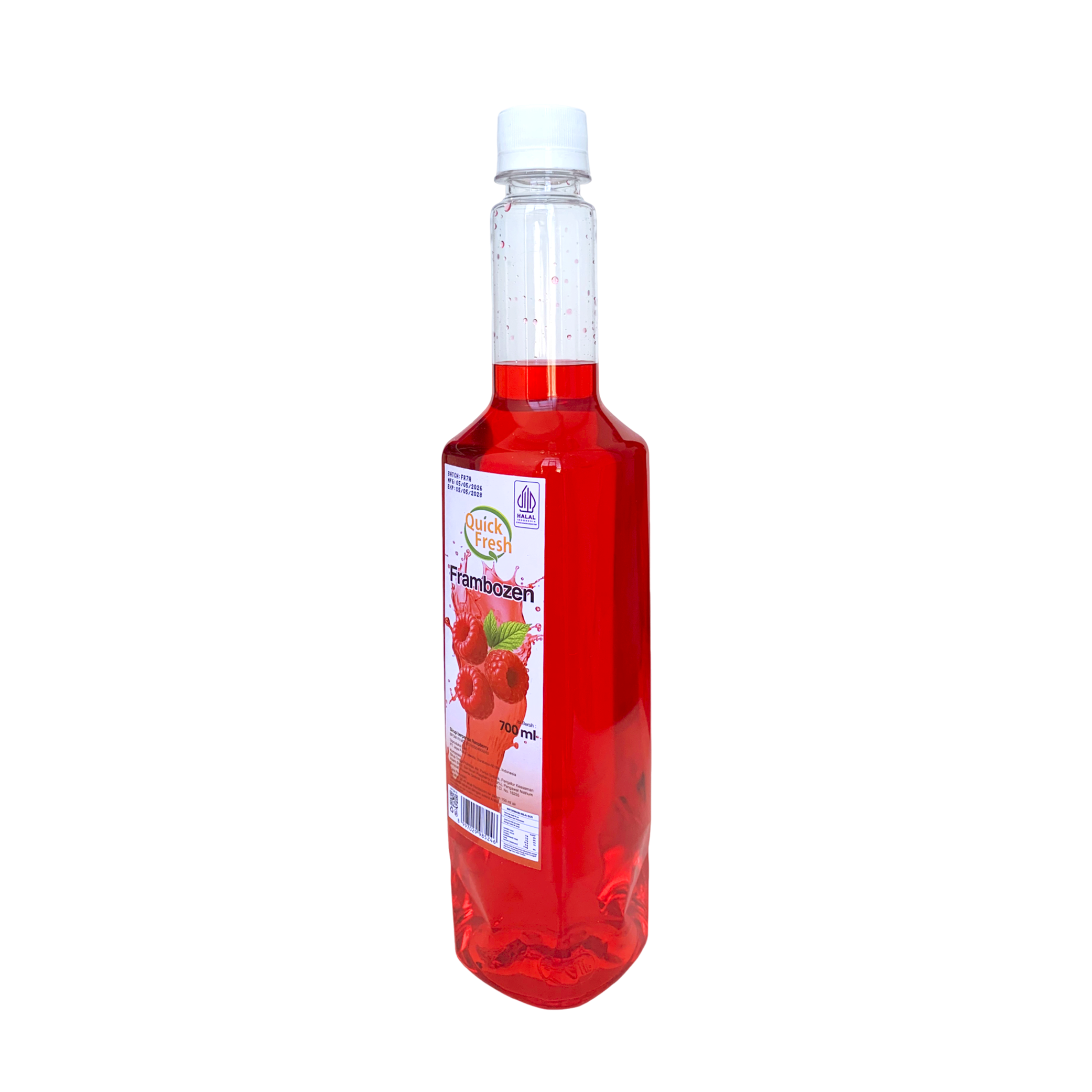 Quick Fresh Frambozen Syrup 700ml Inter Buana Mandiri