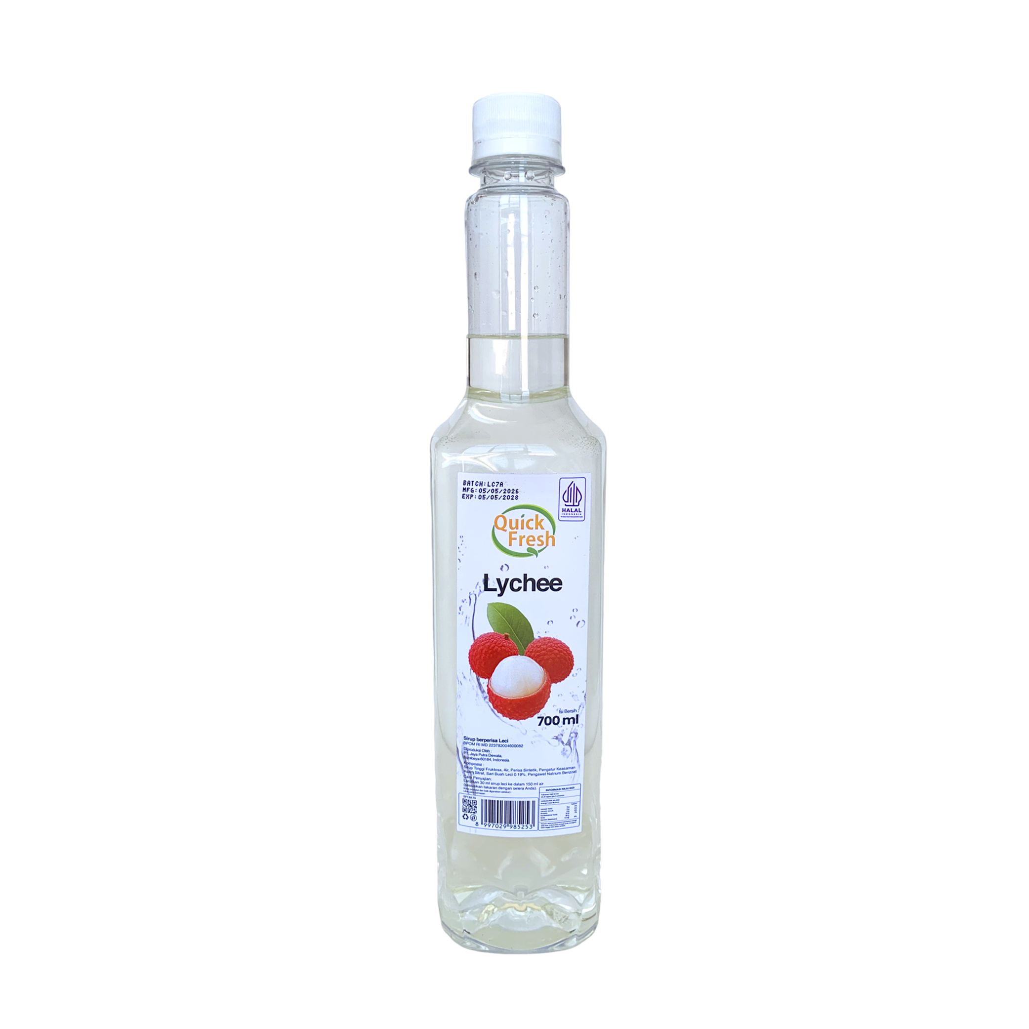 Quick Fresh Lychee Syrup 700ml Inter Buana Mandiri