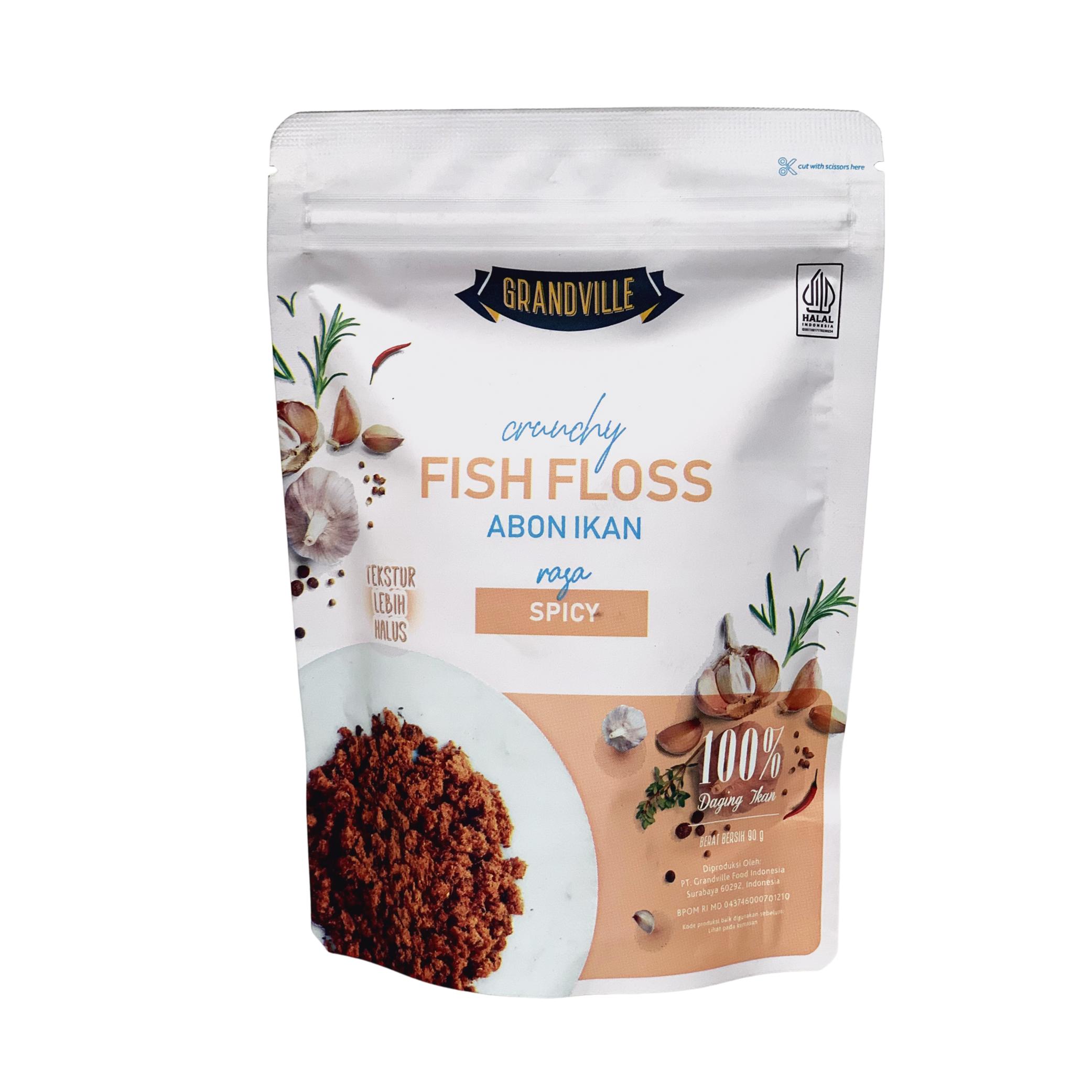 Fish Floss Spicy 90g Inter Buana Mandiri